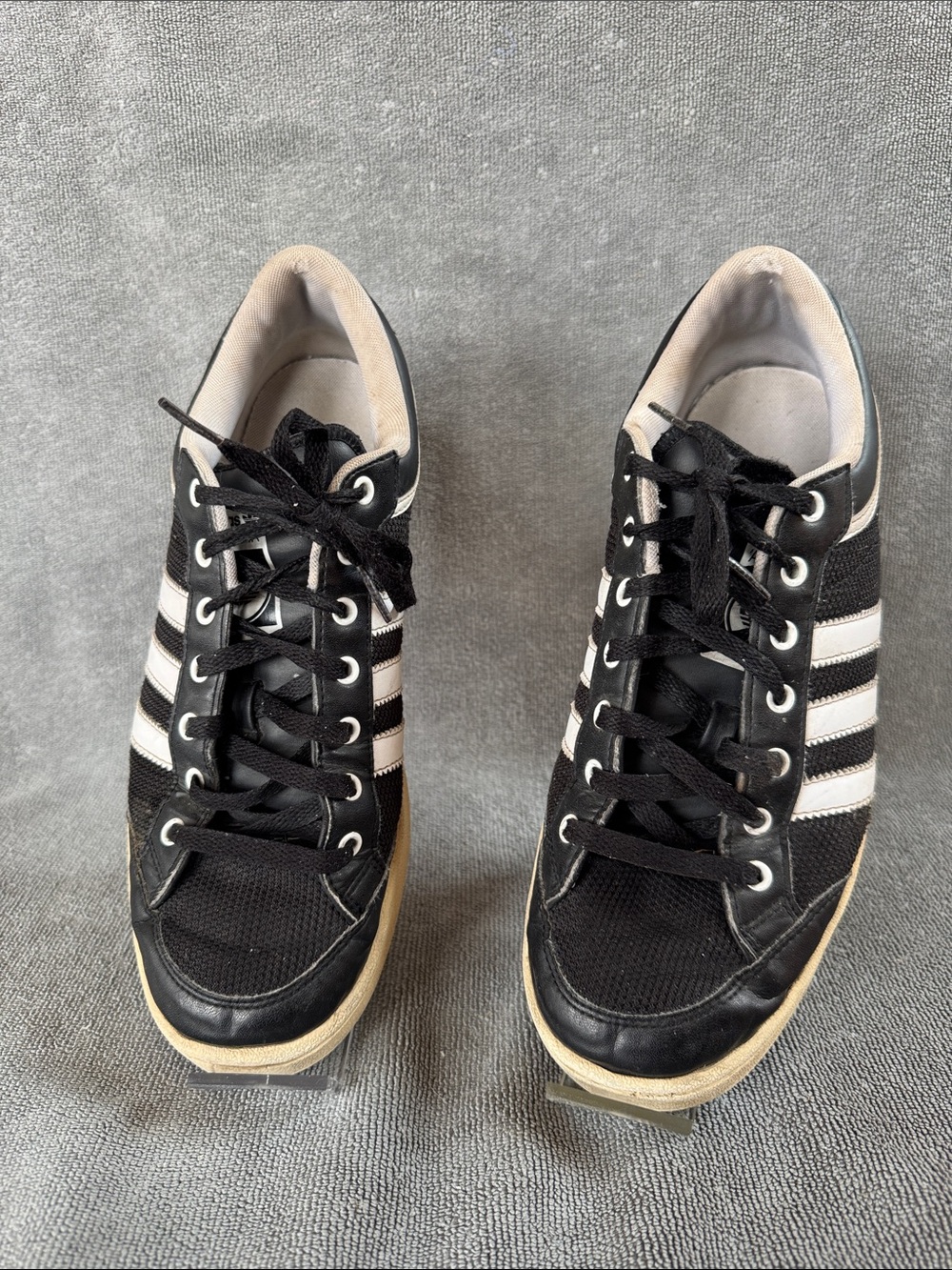 Adidas Plimcana Black and White Women's Low-Top Sneakers Size 9